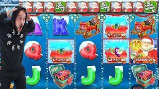 CHRISTMAS BIG BASS BONANZA - HUGE WIN BONUS BUY - I GOT X10 MULTIPLIER - CASINO SLOT ONLINE