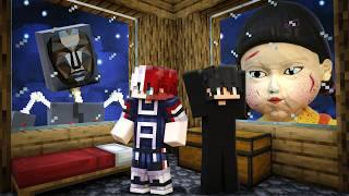 Shivang Hides From Scary Squid Game Doll And FrontMan in Minecraft !!!