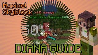 DIANA MAYOR & Mythological Creature GUIDE  Hypixel Skyblock Deutsch | Multidissimo