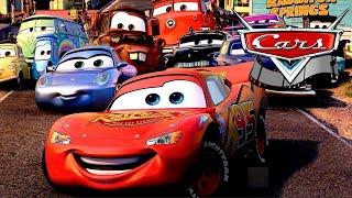 CARS PIXAR FULL MOVIE ENGLISH GAME - ROKIPOKI - VIDEO GAME MOVIES