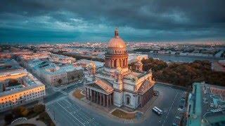 San Petersburgo a vista de pájaro