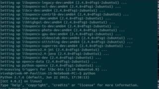 Install OpenCV python library in Raspberry pi and Ubuntu in  minutes!!