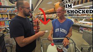 Total Stranger hooks up 2 homeless guys at the 2 grocery store w Something SPECIAL (pt3)