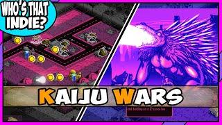 Kaiju Fighting 2D Turn Based Strategy Game | KAIJU WARS Gameplay | ALPHA