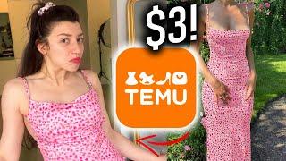 I tested TEMU's DISTURBINGLY CHEAP DRESSES