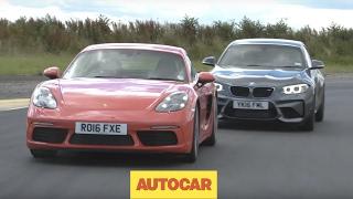 Porsche 718 Cayman S vs BMW M2 | Track Shootout  | Autocar