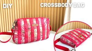 How To Make a Mini Crossbody Bag Project at Home | Tutorial Mini Crossbody Bag at home