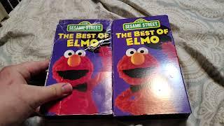 My Sesame Street / Elemo's World VHS Collection.