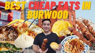 BEST CHEAP EATS IN BURWOOD SYDNEY | $35 CHALLENGE, EIGHT SHOPS! Food Vlog Tour Review Chinatown East