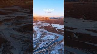  Iceland in 9 seconds ️ From the glowing Diamond Beach to the majestic Skógafoss   #wanderlust