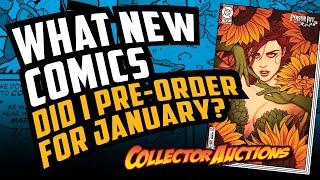 What New Comics did I Pre-Order for January?