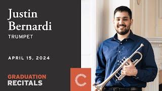 Graduation Recital: Justin Bernardi, trumpet