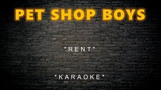 Pet Shop Boys - Rent (Karaoke)