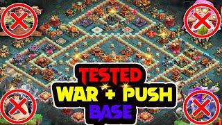 *TESTED* TH16 WAR BASE LINK 2024 | ANTI ROOT RIDER TH16 LEGEND LEAGUE BASE LINK  | Clash of clans