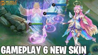 GAMEPLAY 6 NEW SKIN - COLLECTOR FLORYN, STARLIGHT CICI, MPL EDITH, RAMADHAN RUBY, MATHILDA EPIC