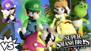 WARIO Vs LUIGI !! SUPER SMASH BROS ULTIMATE Gameplay Match !! ᴴᴰ