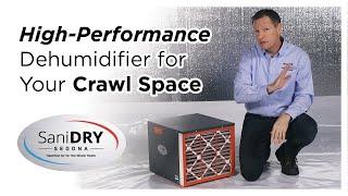 Crawl Space Dehumidifier with Built-in pump