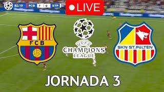 EN VIVO || FC BARCELONA FEMENINO ST POLTEN EN VIVO  CHAMPIONS FEM JORNADA 3BARÇA HOY VERTICAL