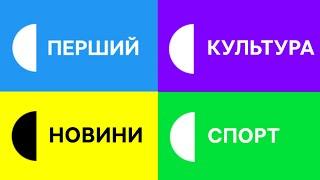 Якби канали НСТУ мали в ефірі кольорові логотипи без згадки слова «Суспільне» (+"Другий", "Третій")