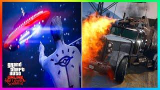 NEW Halloween CERBERUS Event, LOCATIONS, How To Spawn, UFO Glitch, GTA 5 2024 (GTA Online Update)