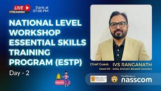 DAY-2 National-Level Workshop on Application Development with AI & Essential Skills (ESTP)
