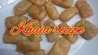 khaja recipe | khaja sweet |Ratha Yatra Special Recipe | Khaja Recipe | kaja sweet recipe