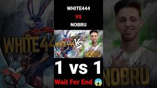 WHITE444 VS NOBRU ||  1 VS 1 #white444 VS #nobru #shorts || @WHITE444YT VS @NobruTV