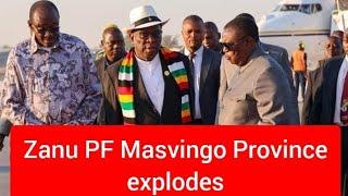 Drama in Masvingo as Zanu PF meeting ended prematurely as members exchange words over ED2030 slogan