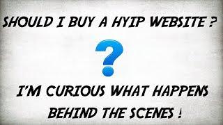 Buying a HYIP website