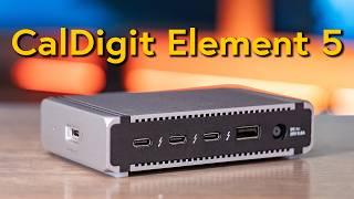 CalDigit Element 5 Thunderbolt 5 Hub Review - More Ports & Power for your Mac