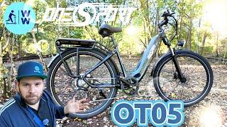 OneSport OT05  Schön & Günstig  eBike, Federgabel, 25 km/h, 250 Watt, 2024 Pedelec