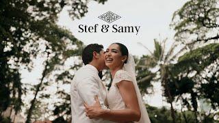 Stef and Samy's Wedding in Santuario de San Antonio