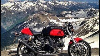 Ducati SportClassic & Triumph Thruxton - French Alpine Fun