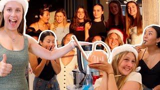 POV: its a girls xmas party! (cocktail making, games, xmas shopping!)