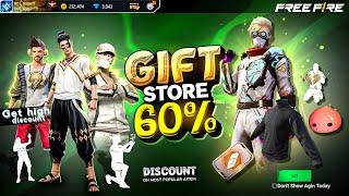 Free Fire Gift Store 60% Discount ফাইনালি  আসছে | Lol Emote Return Bd Server | Free Fire New Event