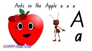 Ants in the Apple Alphabet Phonics song (Australian Version)