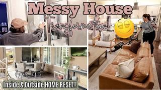  MESSY HOUSE TRANSFORMATION :: HOME RESET + CLEAN WITH ME 2025