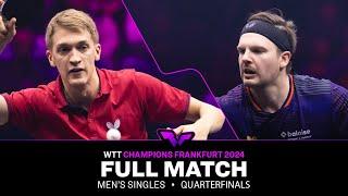 FULL MATCH | Anton Kallberg vs Ricardo Walther | MS QF | #WTTFrankfurt 2024