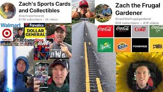 The Road to 10K and 1K Giveaway Spectacular  with @zachthefrugalgardener & @zachssportscards