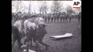 BADEN POWELL INSPECTS SCOUTS - NO SOUND