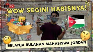 Belanja bulanan mahasiswa Jordan, wow segini habisnya! [STUDY ABROAD]