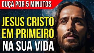 ESCOLHA JESUS EM PRIMEIRO LUGAR NA SUA VIDA | Ouça esta Oração Na Hora de dormir