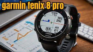 Garmin Fenix 8 Pro: Enhanced Performance, Features & Update!