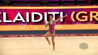 KELAIDITI Eleni (GRE) - 2019 Rhythmic Worlds, Baku (AZE) - Qualifications Ball