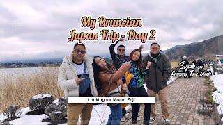 Looking for Mount Fuji at Oishi Park Kawaguchi Lake - My Bruneian Trip to Japan (Day 2)