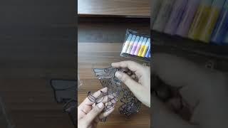 Unboxing window art painting #shorts