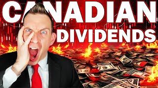 Canadian Dividend Stocks Crashing | Economic Crisis