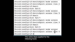 Configure Static VLAN for CCNA