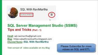 SQL Server Tips and Tricks Part - 1 | Edit Multiple Rows Vertically in SSMS | Short cuts in SSMS
