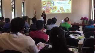 DTM Trishma Pinto Congratulating Horana Toastmasters Club